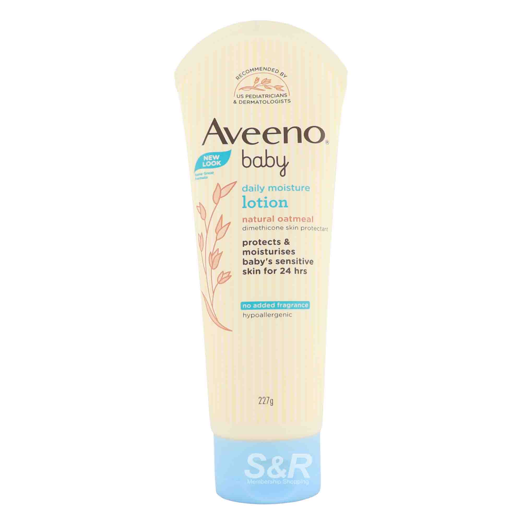 Aveeno Baby Daily Moisture Lotion with Natural Oatmeal 227g